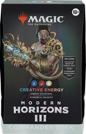 Wizards of the Coast MTG: Modern Horizons 3 - Creative Energy Commander Deck